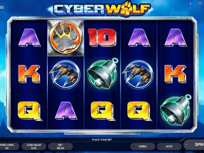 Cyber Wolf — игровая обложка